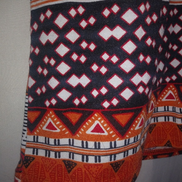 Chesley M Orange Striped Retro Maxi Dress - Picture 3 of 4